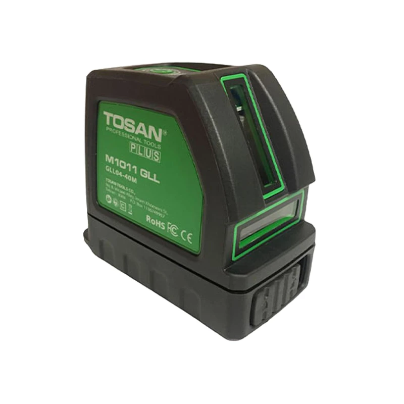 تراز لیزری دو خط نور سبز TOSAN M1011GLL