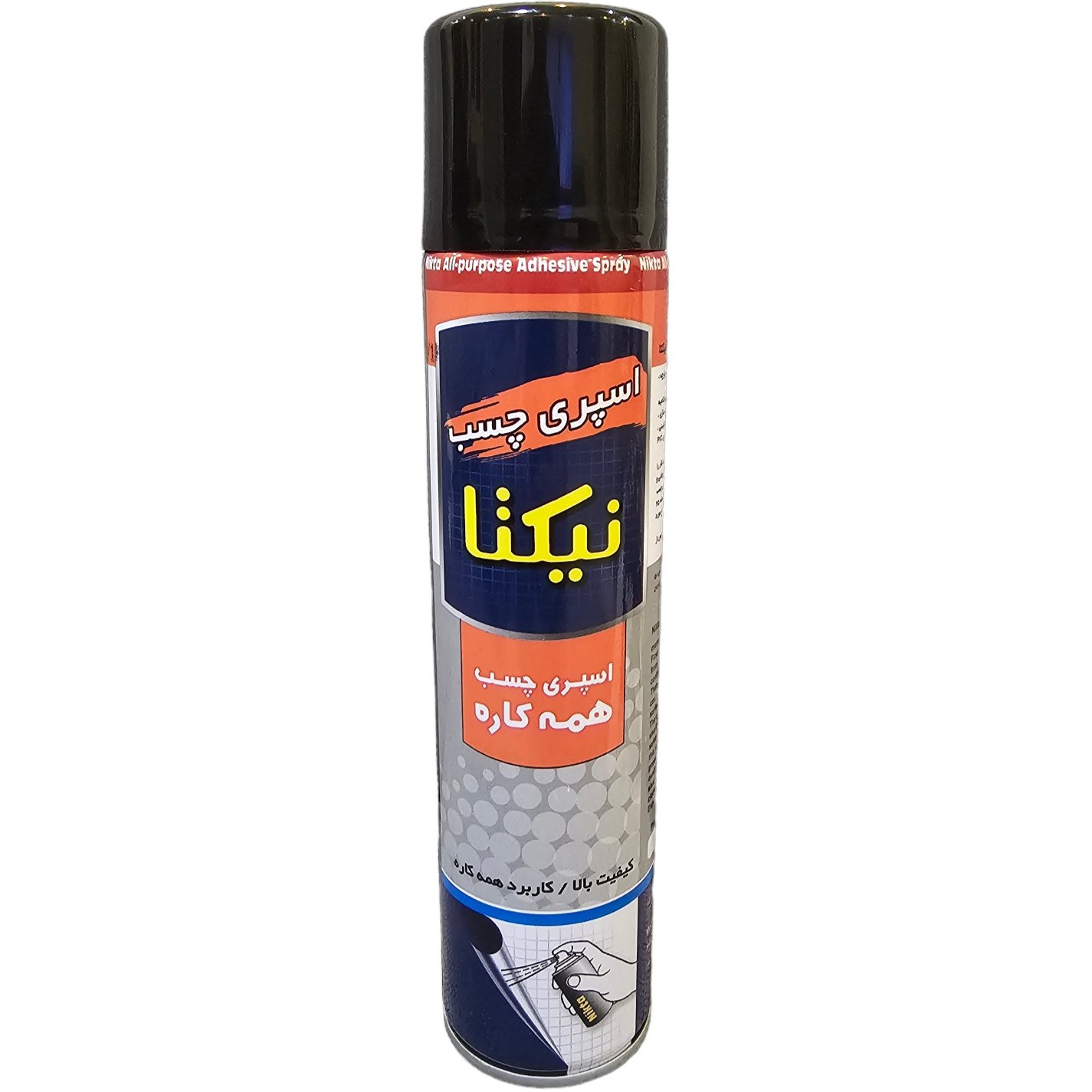 اسپری چسب نیکتا مدل 648 وزن 250 گرم