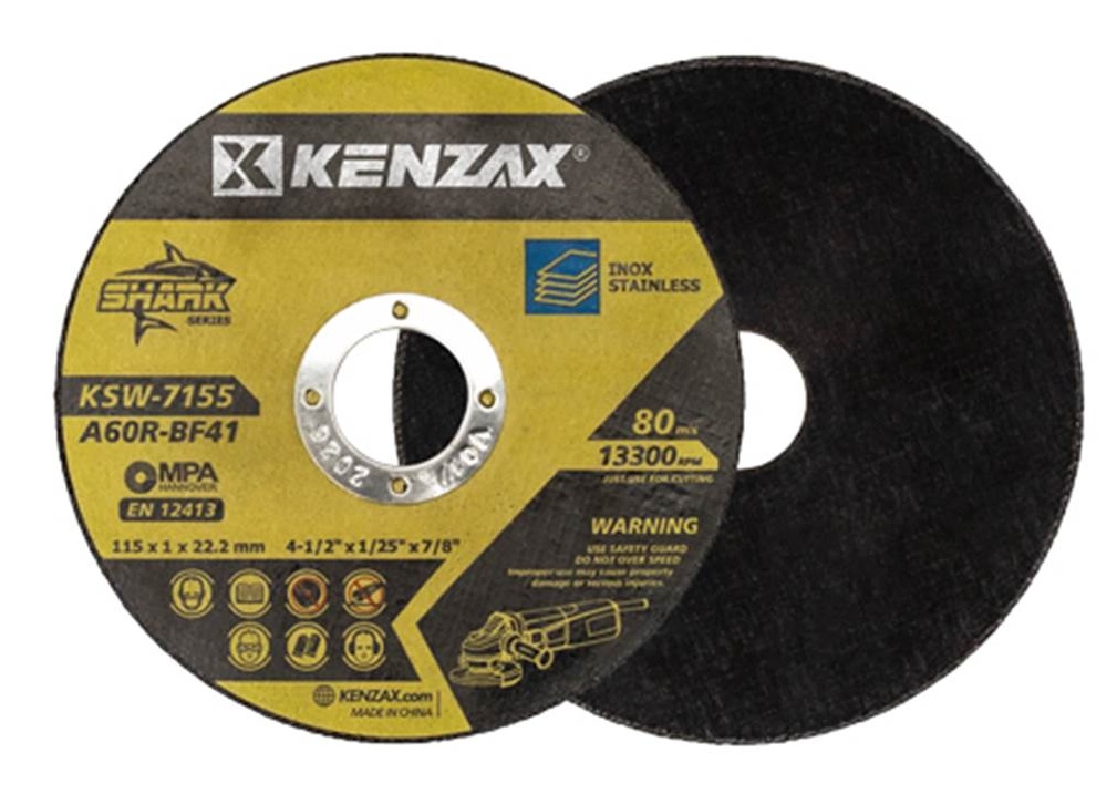 سنگ مینی استیل بر سایز 115 میلیمتر کنزاکس مدل KSW-7155